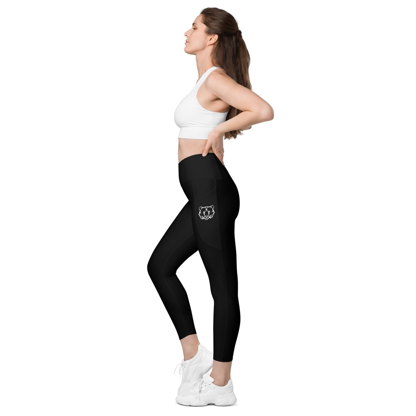 Bearserker Crossover Leggings with Pockets