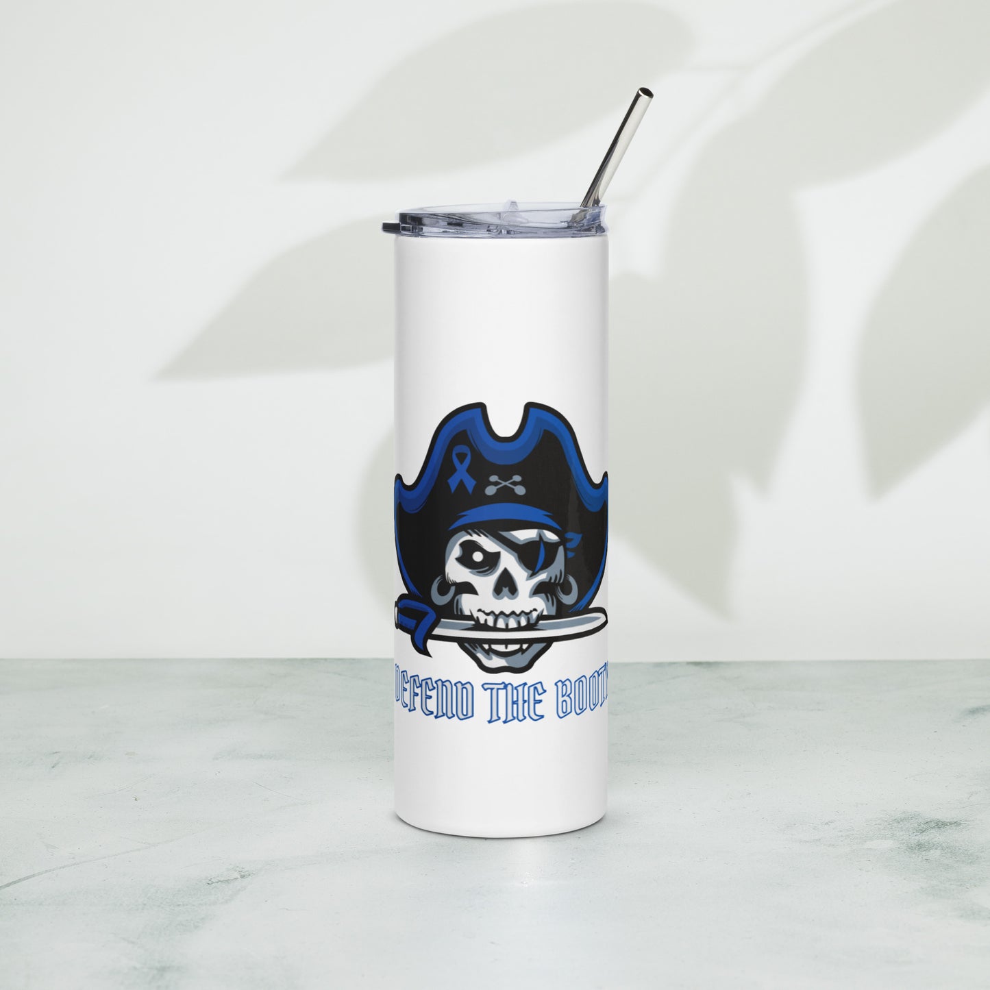 Defend the Booty Steel Tumbler