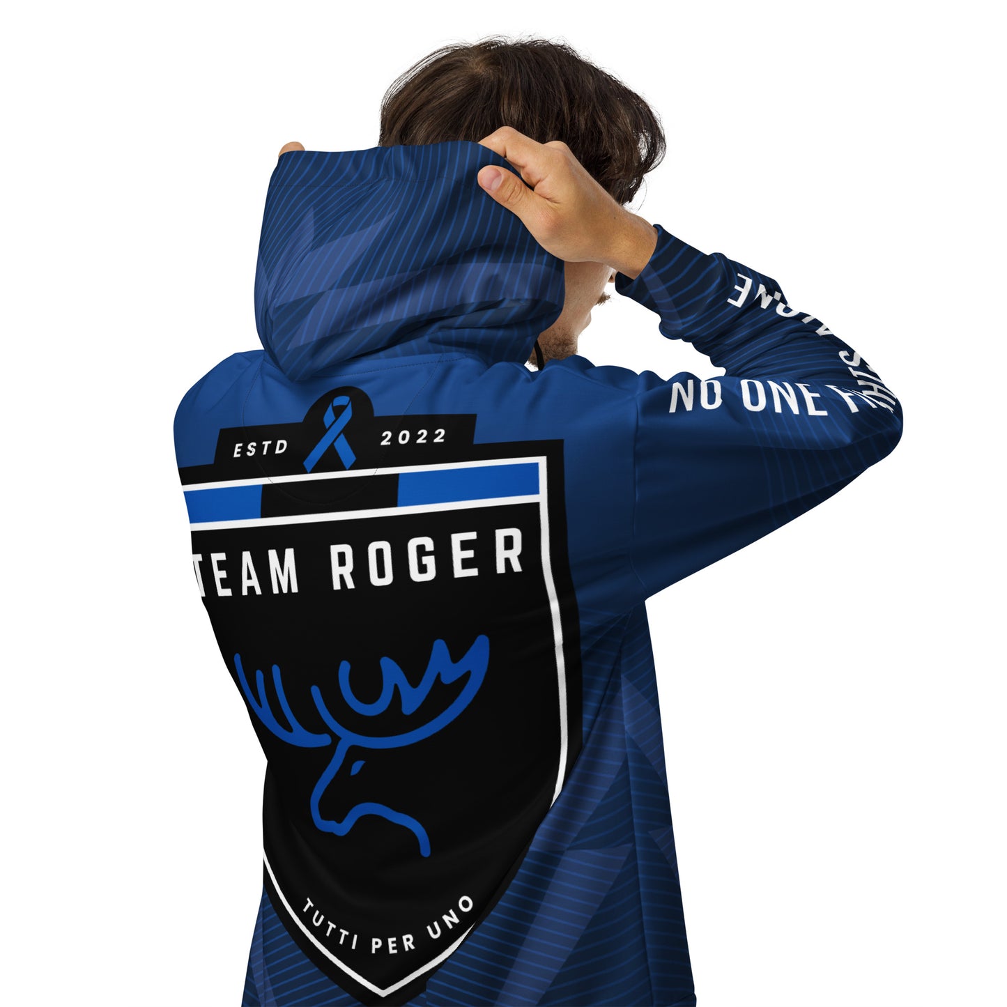 Team Roger Zip Hoodie