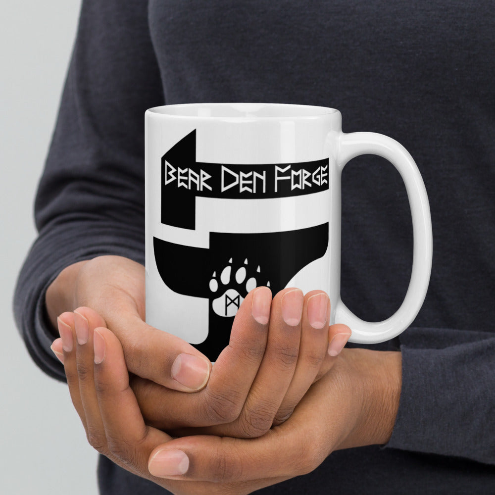 Bear Den Forge Anvil mug