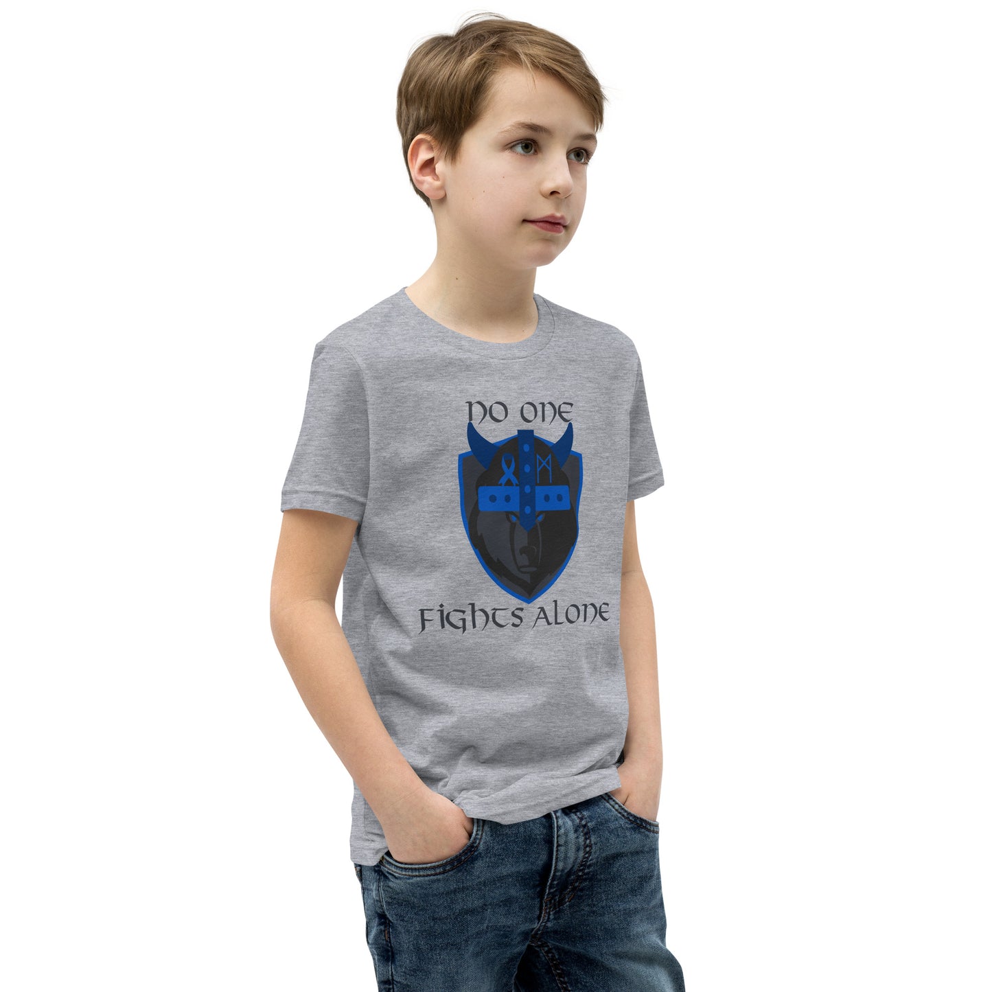 No One Fights Alone Youth Shirt