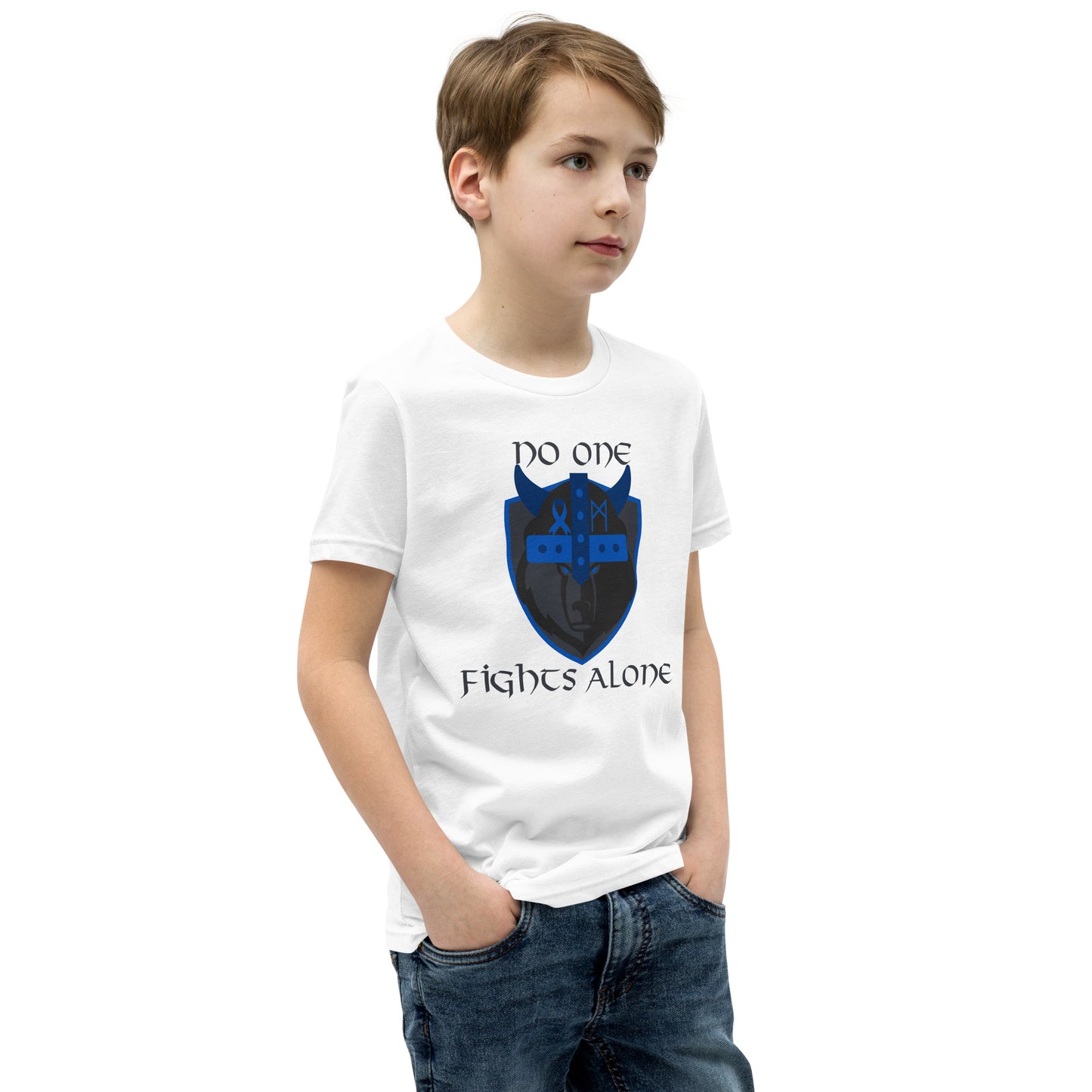No One Fights Alone Youth Shirt